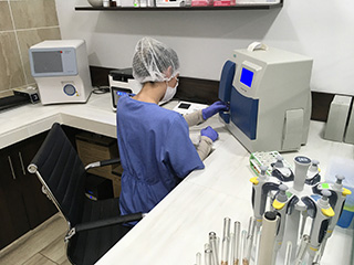 Imagen de un laboratorio